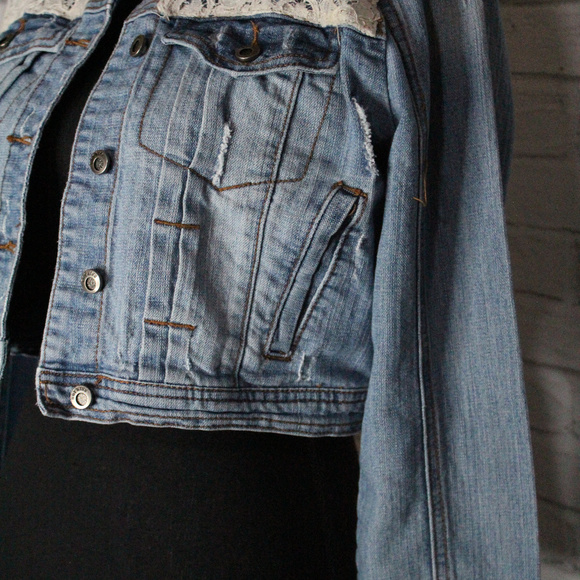 Hot Kiss Jean Jacket M - Picture 3 of 6